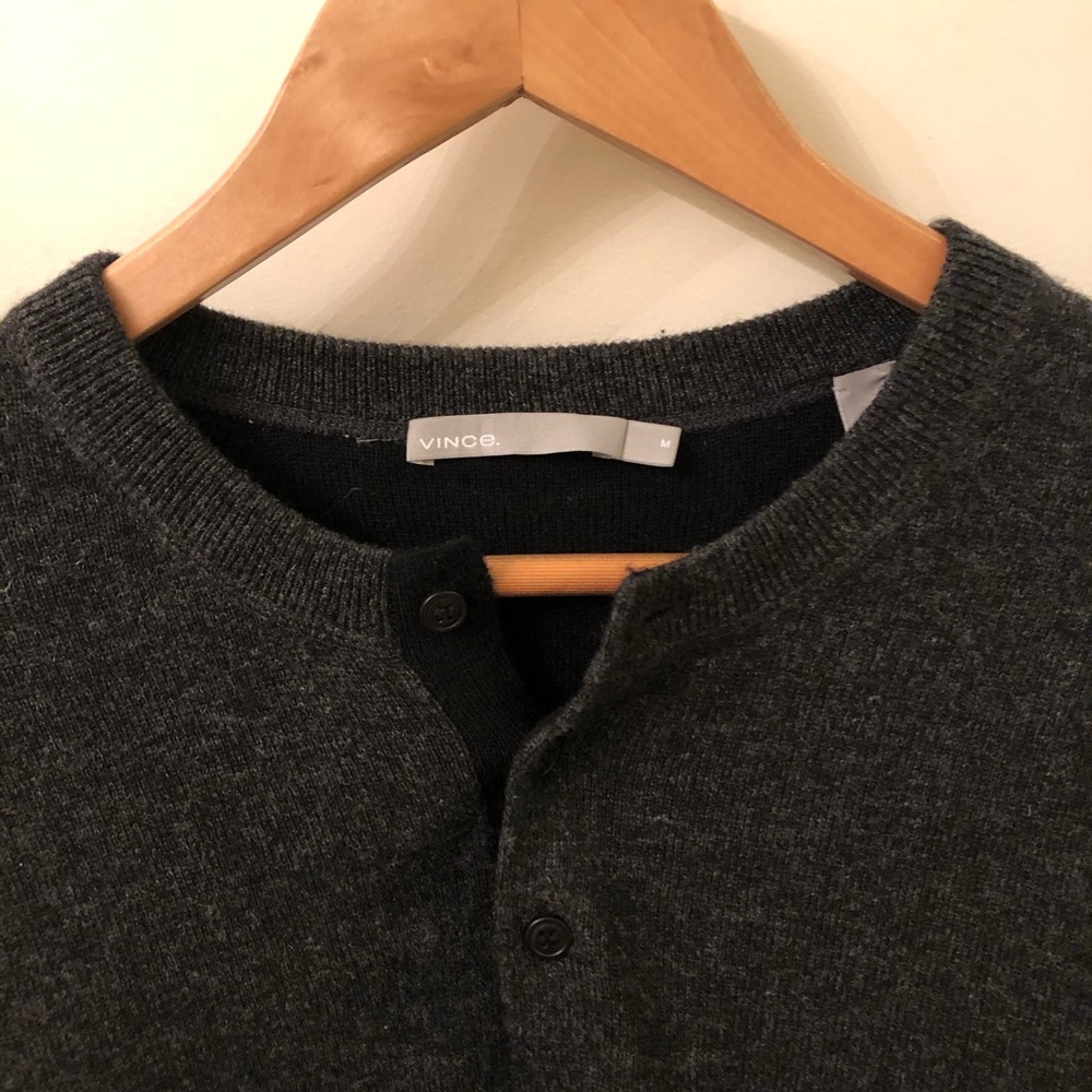 Vince Henley wool sweater